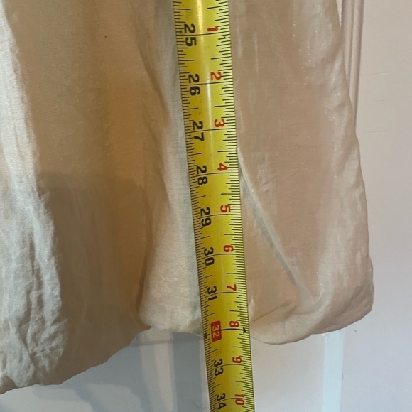 Lovestitch cream colored bubble hem mini dress - Picture 4 of 7